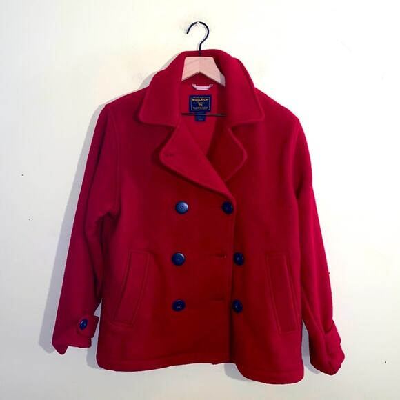 Woolrich Jackets & Blazers - WOOLRICH wool blend peacoat size small